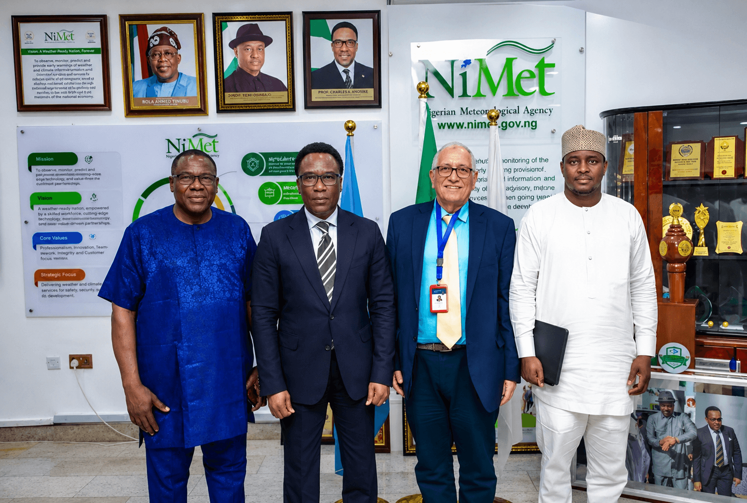 CCSA, Cosmopolitan University Strengthen Strategic Partnership with NiMet on AI-Driven Climate-Smart Innovation