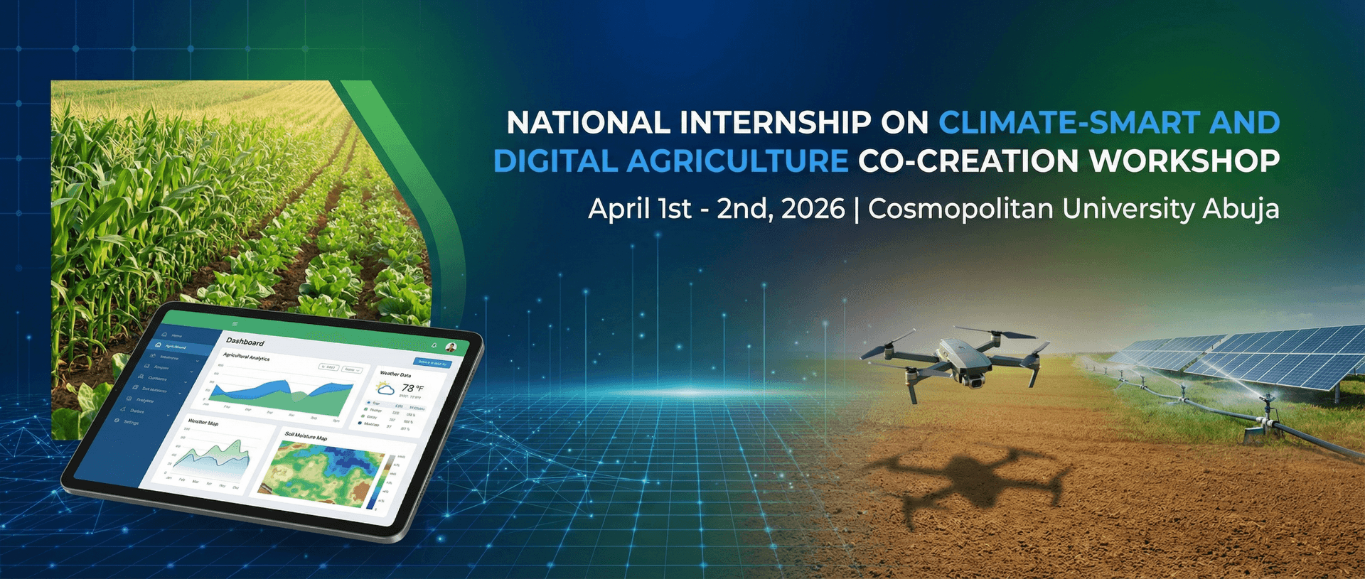 Cosmopolitan University Abuja to Host Key Workshop for National Climate-Smart and Digital Agriculture Internship