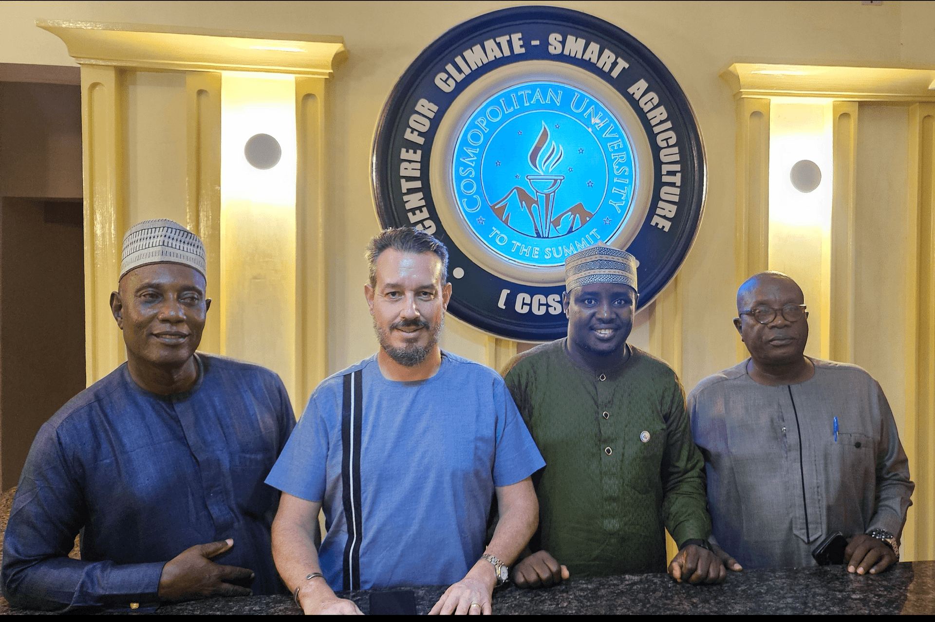 Mr Pierre C. Sibiry Traore of ILRI Visits CCSA to Strengthen Digital Climate Services and Youth Engagement