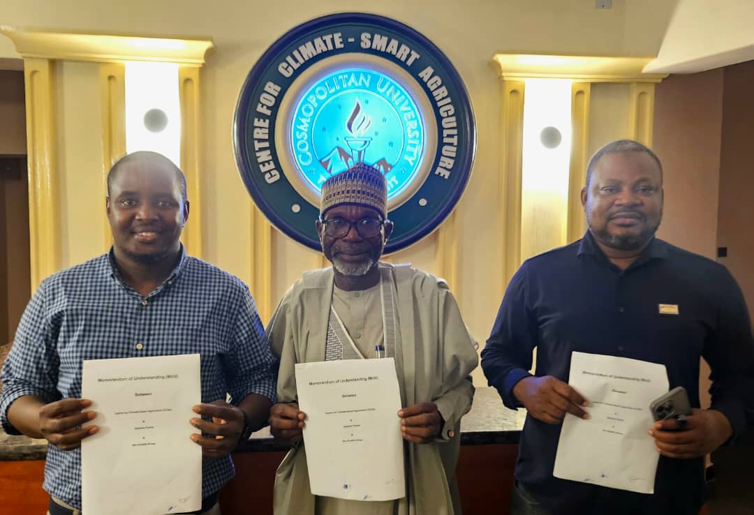CCSA, Gotomo Farms, and Bin Khalifa Group Sign MoU to Launch 1,000-Hectare Climate-Smart Agriculture Project in Niger State